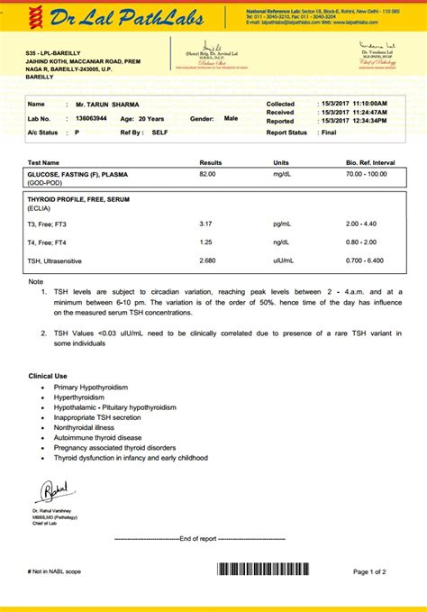 online report dr lal pathlabs|lal path lab log in.